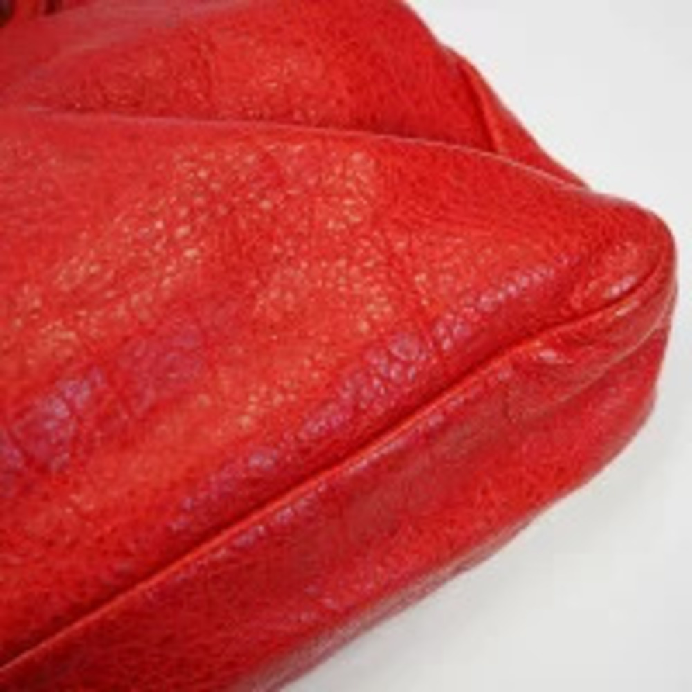 Balenciaga Shoulder Bag The First Leather Red - Picture 10 of 11